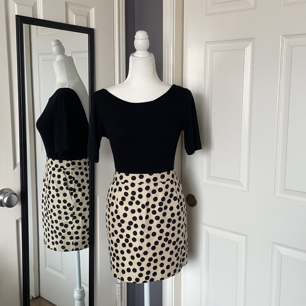 J.Crew polka dot mini skirt - Picture 1 of 8